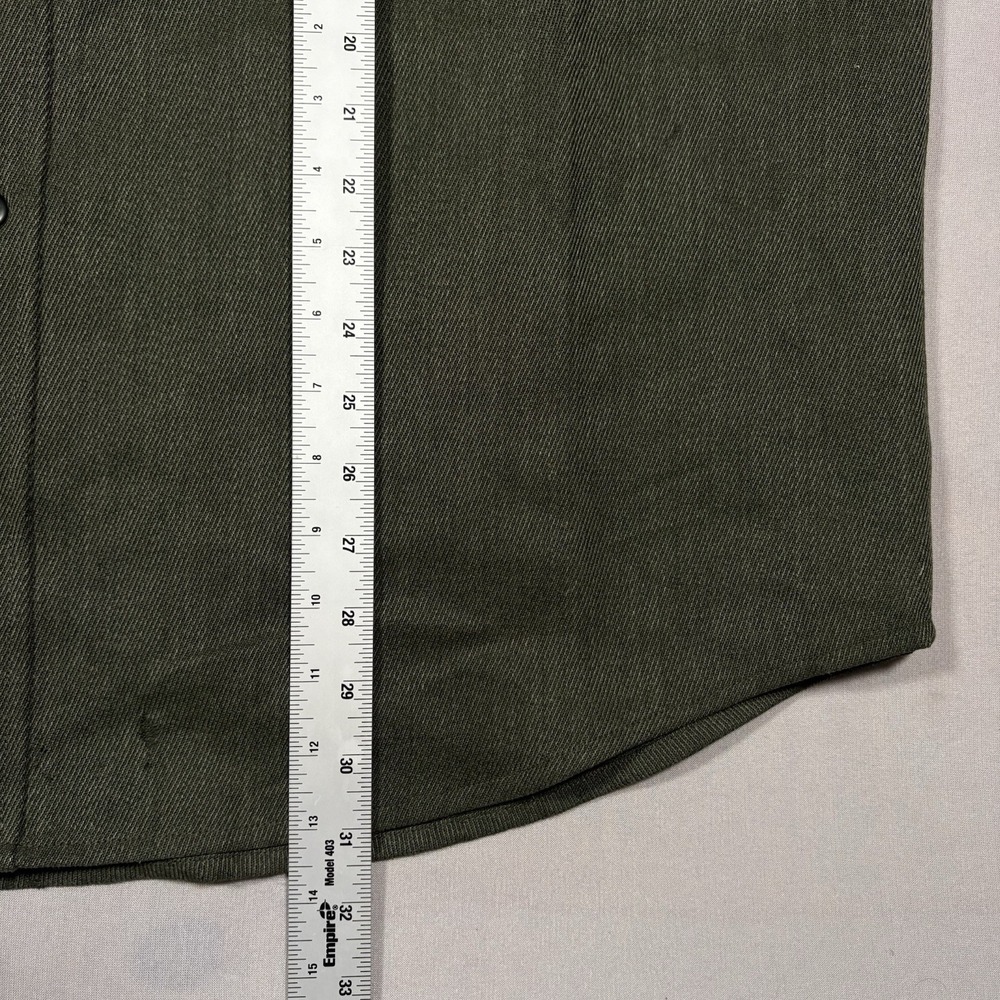Vintage Cabelas Wool Shacket Mens XL Utility Grunge Thrashed Cuffs Gorpcore - Picture 5 of 10